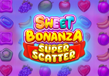 Игра Sweet Bonanza Super Scatter в АйсБет казино